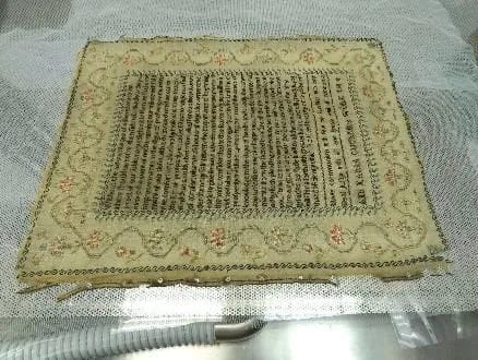 Results from an extraction clean showing dirty water