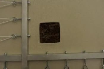 Kimathi Mafafo embroidery during mounting