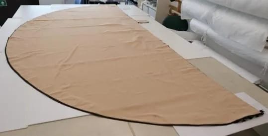 Superfrontal during treatment with velvet aligned