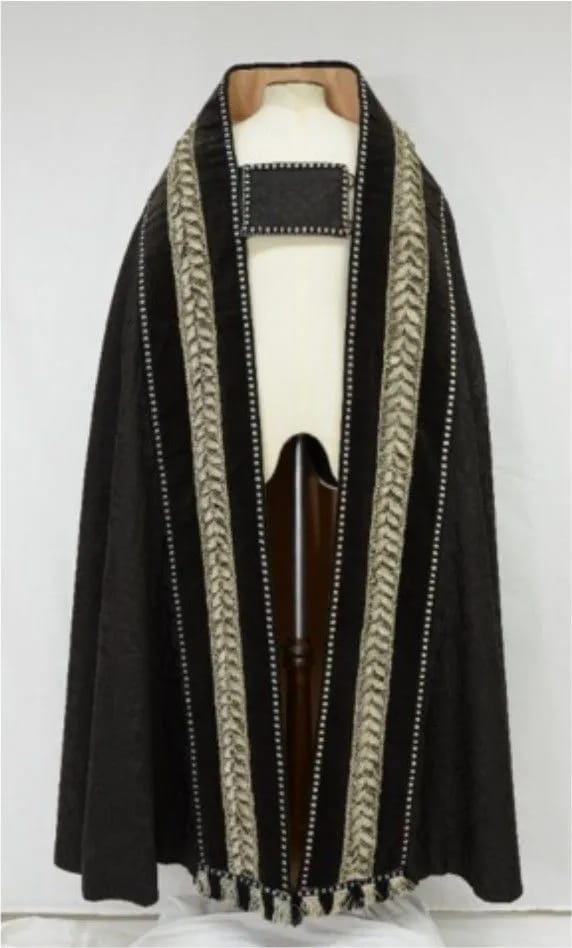 Appliqued and embroidered coverlet from Pakistan after treatment